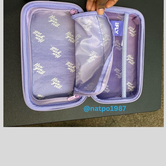 Charming Lavender iFLY Super Mini Suitcase - Picture 4 of 6